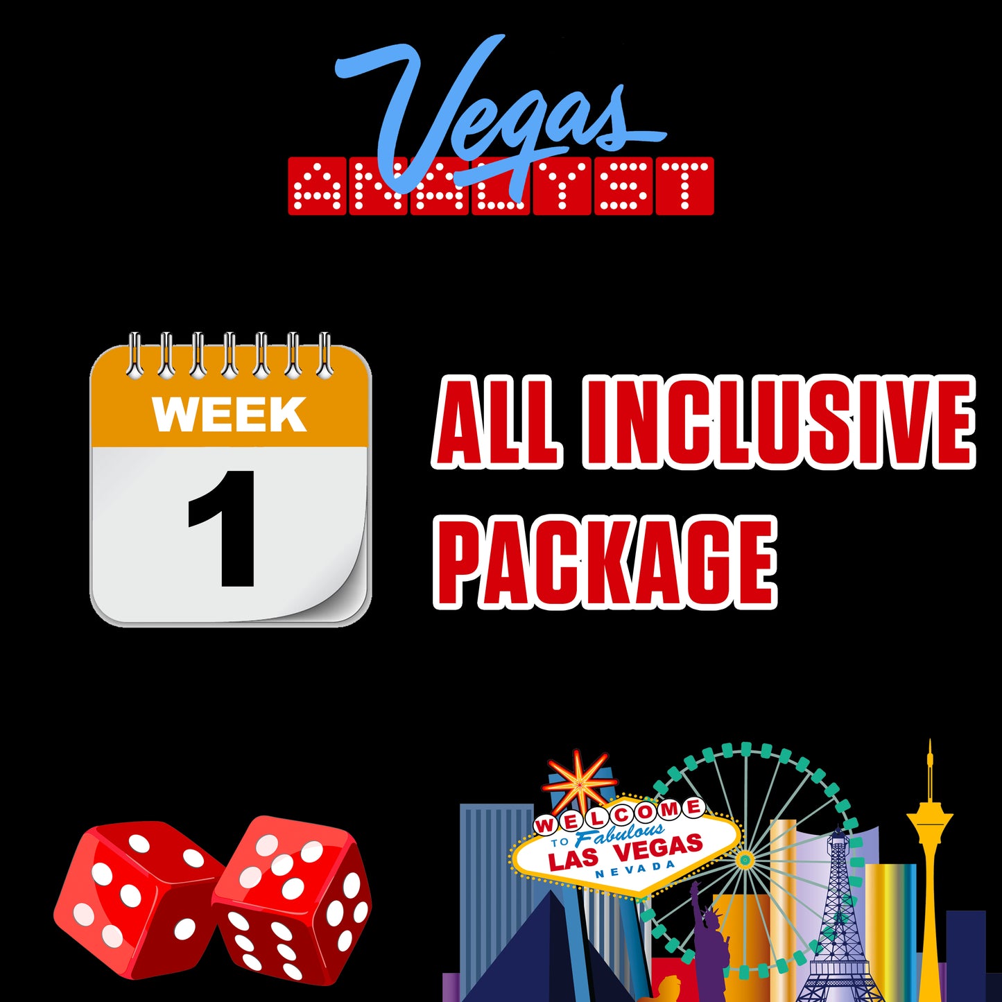 1 WEEK ALL INCLUSIVE PACKAGE